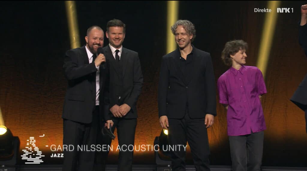 Spellemann til Gard Nilssen Acoustic Unity